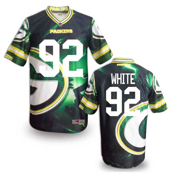 Green Bay Packers 92 Reggie white 2014 NFL fashion G jerseys