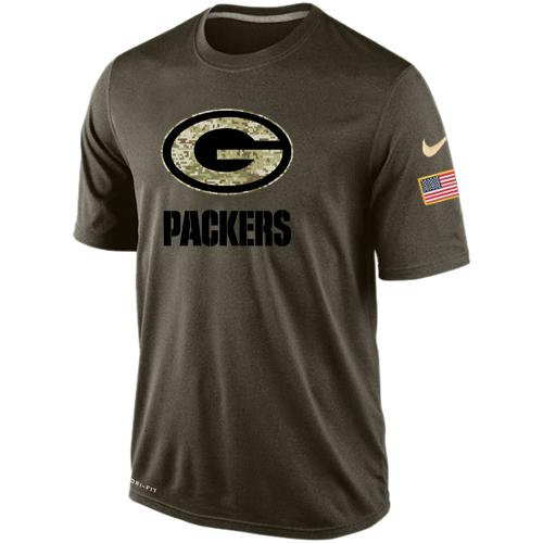 Green Bay Packers Salute To Service Nike Dri-FIT T-Shirt