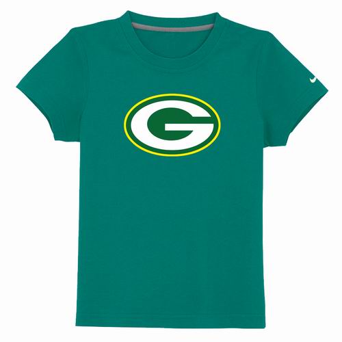 Green Bay Packers Sideline Legend Authentic Logo Youth T-Shirt Green