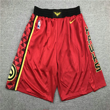 Hawks Red Nike Shorts