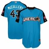 Houston Astros #43 Lance McCullers  Blue American League 2017 MLB All-Star MLB Jersey