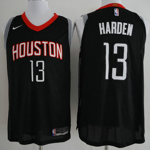 Houston Rockets #13 James Harden Black 2015 New Stitched NBA Jersey