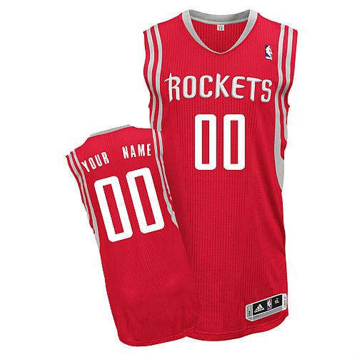 Houston Rockets Personalized custom Red Jersey (S-3XL)