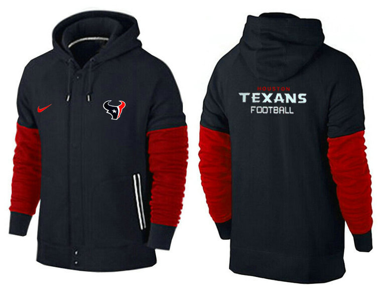 Houston Texans NFL mixed color cover chain hoodie