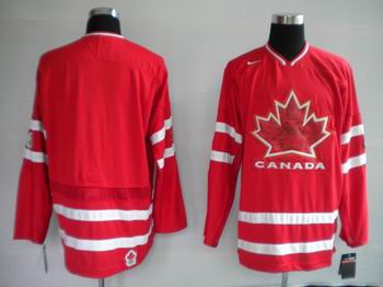 Ice Hockey 2010 OLYMPIC Team Canada blank red jersey