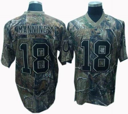 Indianapolis Colts #18 Colts P.Manning Realtree Jersey
