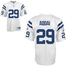 Indianapolis Colts #29 Joseph Addai white