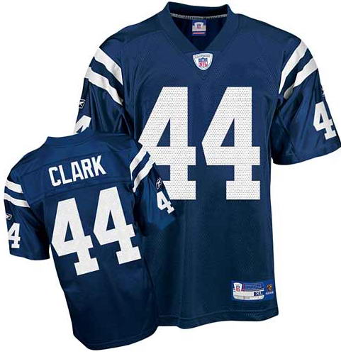 Indianapolis Colts 44# Dallas Clark Team Color Jersey