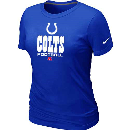 Indianapolis Colts Blue Women's Critical Victory T-Shirt