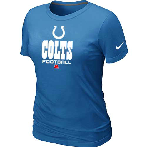 Indianapolis Colts L.blue Women's Critical Victory T-Shirt