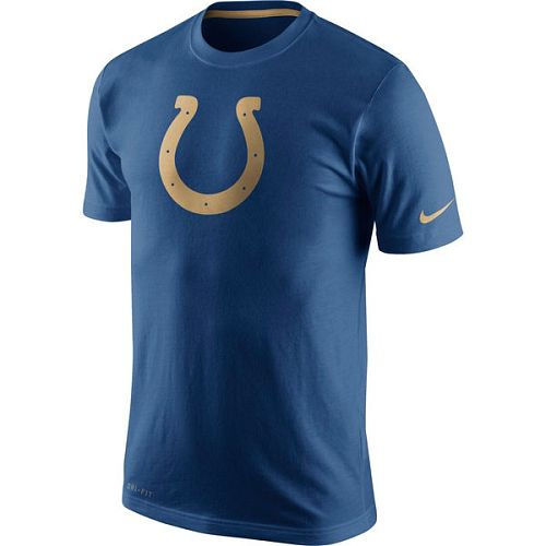 Indianapolis Colts Nike Royal Championship Drive Gold Collection Performance T-Shirt