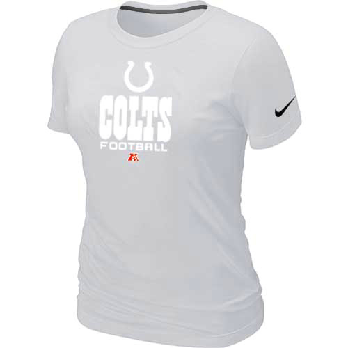 Indianapolis Colts White Women's Critical Victory T-Shirt