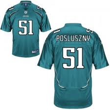 Jacksonville Jaguars #51 Paul Posluszny green Jersey