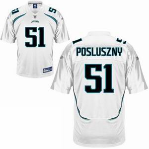 Jacksonville Jaguars #51 Paul Posluszny white Jersey