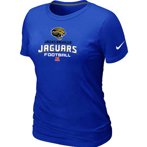 Jacksonville Jaguars Blue Women's Critical Victory T-Shirt