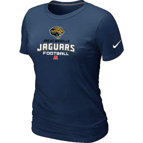 Jacksonville Jaguars D.Blue Women's Critical Victory T-Shirt