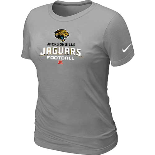 Jacksonville Jaguars L.Grey Women's Critical Victory T-Shirt