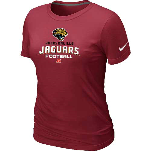 Jacksonville Jaguars Red Women's Critical Victory T-Shirt