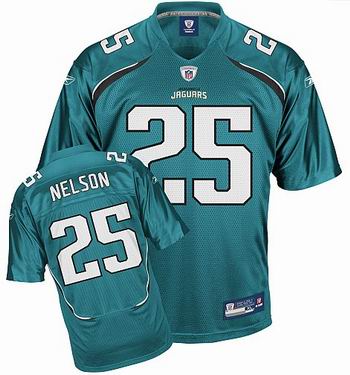 Jacksonville Jaguars jerseys #25 Reggie Nelson Team Color Jersey