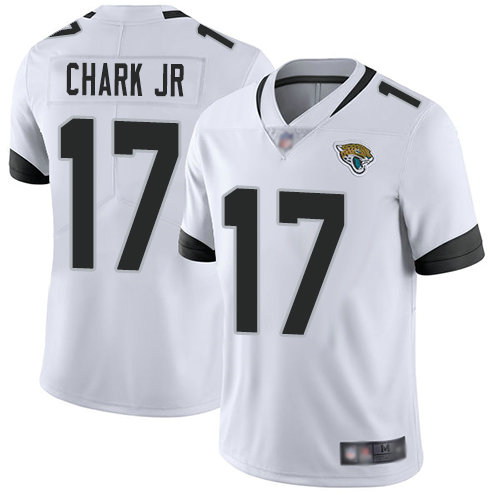 Jaguars #17 DJ Chark Jr White Youth Stitched Football Vapor Untouchable Limited Jersey