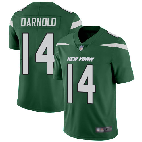 Jets #14 Sam Darnold Green Team Color Youth Stitched Football Vapor Untouchable Limited Jersey