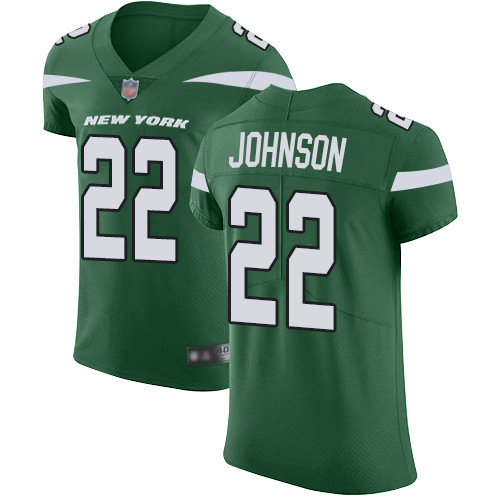 Jets #22 Trumaine Johnson Green Team Color Men's Stitched Football Vapor Untouchable Elite Jersey