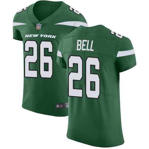 Jets #26 Le'Veon Bell Green Team Color Men's Stitched Football Vapor Untouchable Elite Jersey