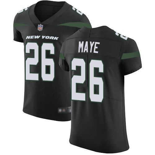 Jets #26 Marcus Maye Black Alternate Men's Stitched Football Vapor Untouchable Elite Jersey