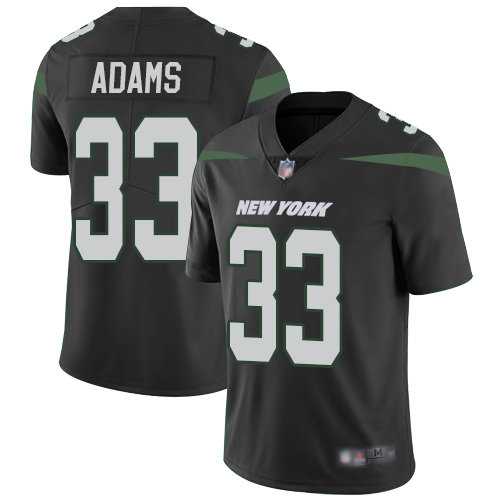 Jets #33 Jamal Adams Black Alternate Youth Stitched Football Vapor Untouchable Limited Jersey