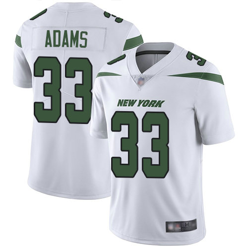 Jets #33 Jamal Adams White Youth Stitched Football Vapor Untouchable Limited Jersey