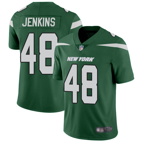 Jets #48 Jordan Jenkins Green Team Color Youth Stitched Football Vapor Untouchable Limited Jersey