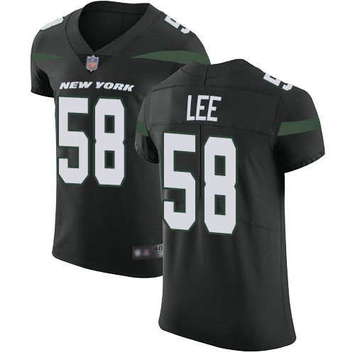 Jets #58 Darron Lee Black Alternate Men's Stitched Football Vapor Untouchable Elite Jersey