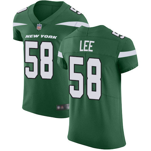 Jets #58 Darron Lee Green Team Color Men's Stitched Football Vapor Untouchable Elite Jersey