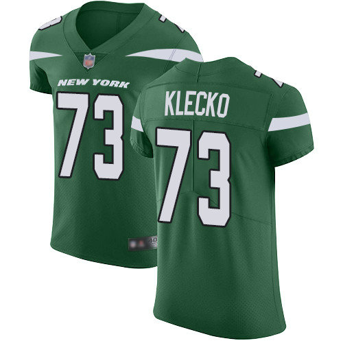 Jets #73 Joe Klecko Green Team Color Men's Stitched Football Vapor Untouchable Elite Jersey