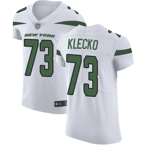 Jets #73 Joe Klecko White Men's Stitched Football Vapor Untouchable Elite Jersey