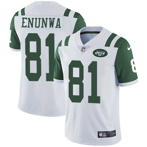 Jets #81 Quincy Enunwa White Youth Stitched Football Vapor Untouchable Limited Jersey