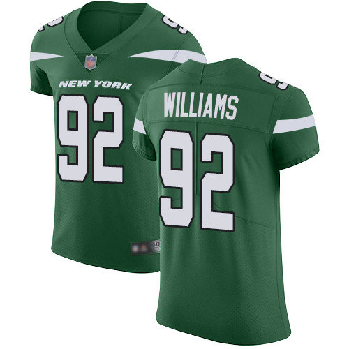 Jets #92 Leonard Williams Green Team Color Men's Stitched Football Vapor Untouchable Elite Jersey