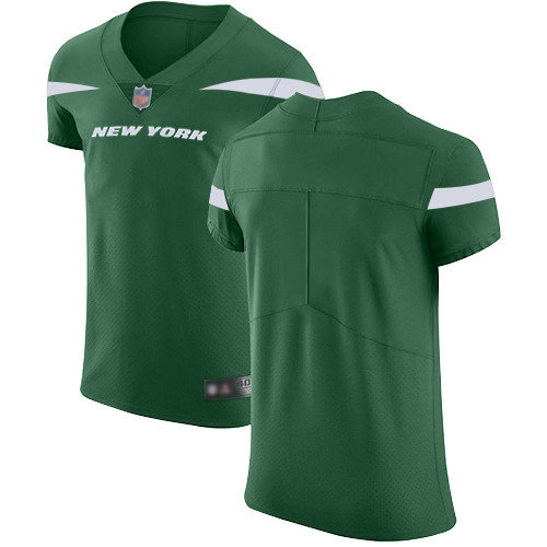 Jets Blank Green Team Color Men's Stitched Football Vapor Untouchable Elite Jersey