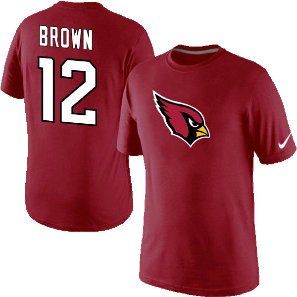 John Brown Arizona Cardinals Nike Player Name & Number T-Shirt – Cardinal