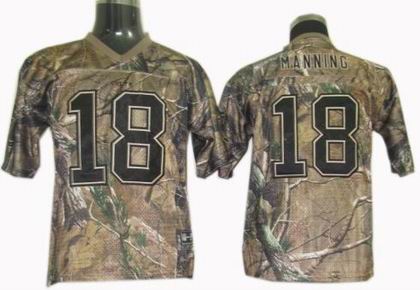 KIDS Indianapolis Colts #18 Colts P.Manning Realtree Jersey