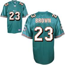 KIDS Miami Dolphins #23 Ronnie Brown Team Color green