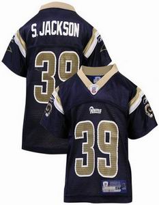 KIDS St Louis Rams 39# Jackson Team Color