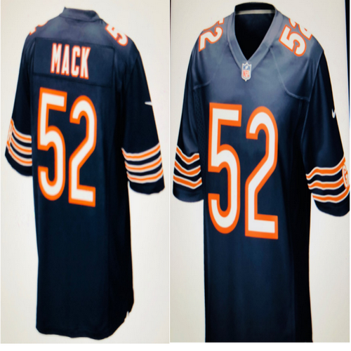 Kahlil MACK Chicago Bear blue jersey