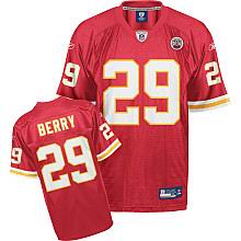 Kansas City Chiefs #29 Eric Berry Team Color Jersey red