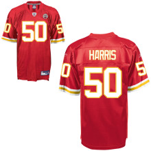 Kansas City Chiefs 50# N. Harris red Jersey