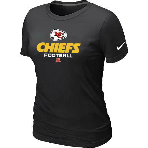Kansas City Chiefs Black Women's Critical Victory T-Shirt