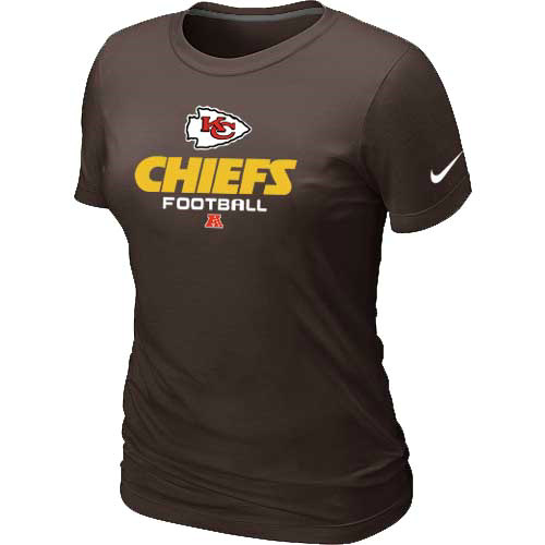 Kansas City Chiefs Brown Women's Critical Victory T-Shirt