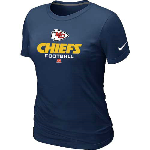 Kansas City Chiefs D.Blue Women's Critical Victory T-Shirt