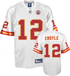 Kansas City Chiefs Jerseys #12 Brodie Croyle Jerseys White