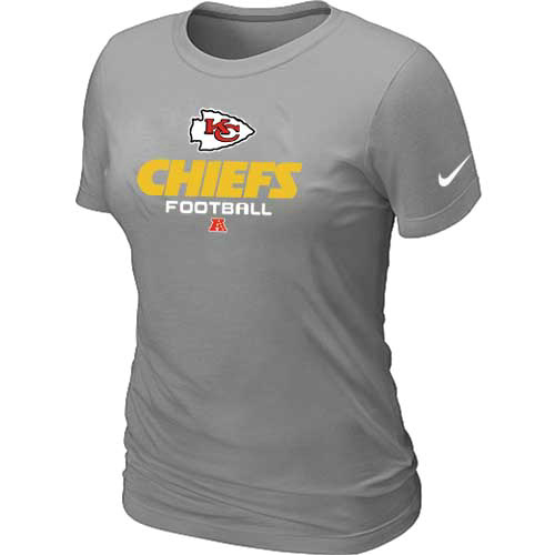 Kansas City Chiefs L.Grey Women's Critical Victory T-Shirt